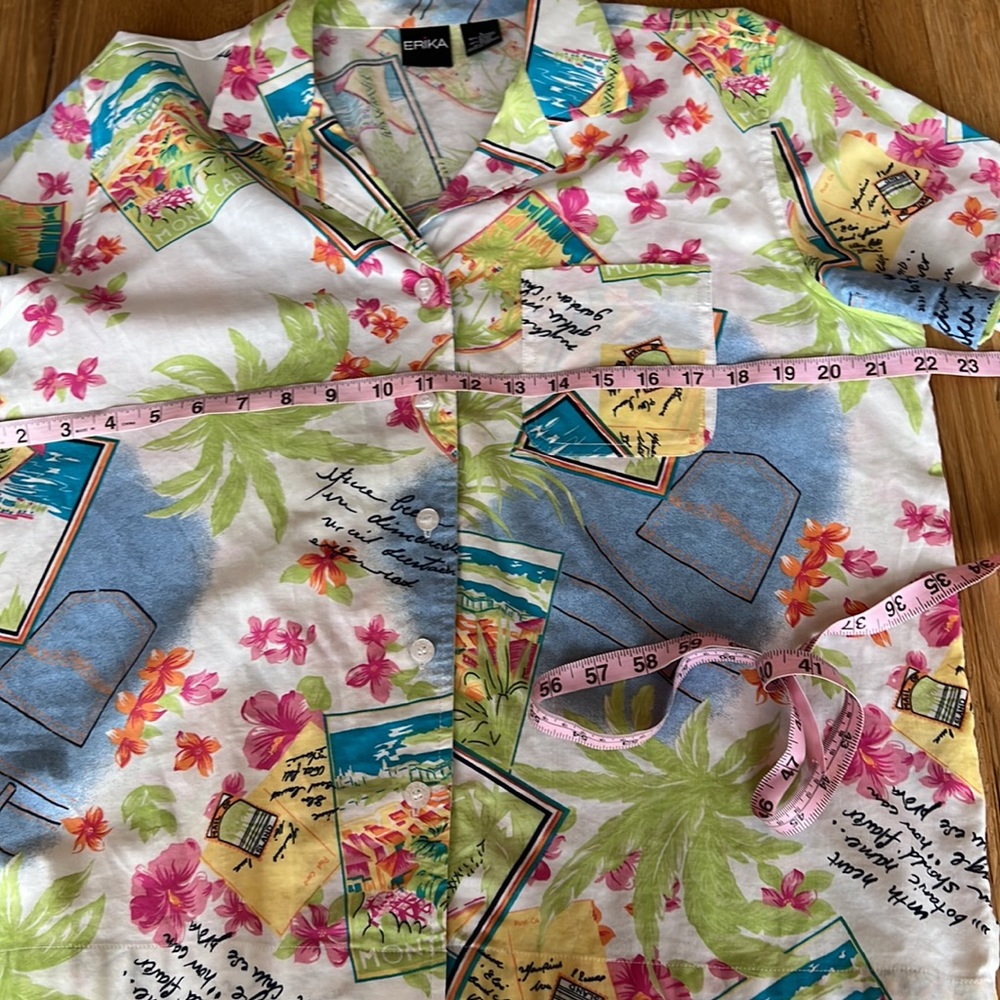 Vintage 90’s Hawaiian Camp Shirt - Picture 7 of 8